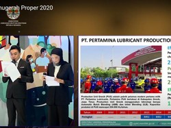 Dua Pabrik Pelumas Pertamina Lubricants Pertahankan Proper Hijau