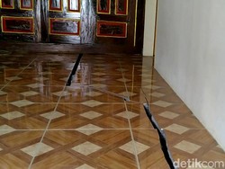 Ngeri Tanah Bergerak di Pekalongan: Ubin Pecah, 5 Ha Lahan Amblas