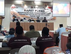 Rekapitulasi Suara Pilkada Kota Pasuruan, Saksi Paslon 2 Walk Out