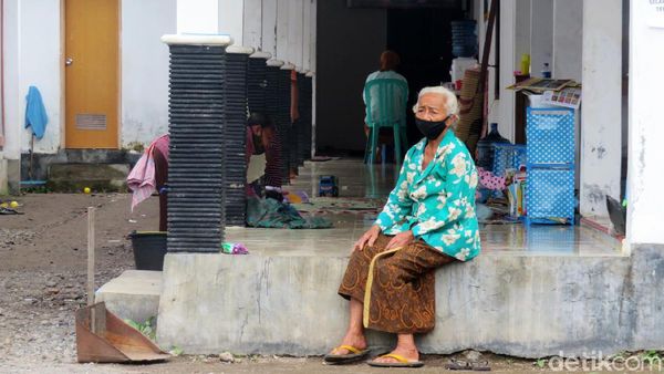 Kondisi Pengungsi Merapi di Glagaharjo