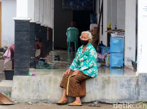 Kondisi Pengungsi Merapi di Glagaharjo