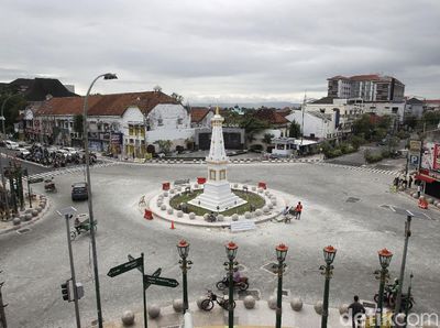 Apik! Begini Penampakan Kawasan Tugu Yogya yang Kini Bebas Kabel