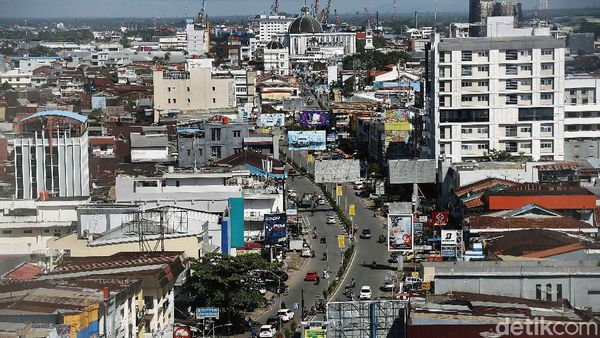 Begini Wajah Kota Pontianak dari Ketinggian