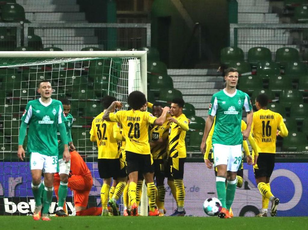 Liga Jerman: Dortmund Tundukkan Bremen 2-1 Liga Jerman: Dortmund Tundukkan Bremen 2-1