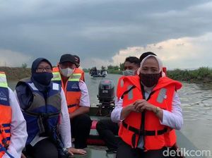 Bupati Bojonegoro Cari Solusi Agar Tanggul Sungai Ingas Tak Jebol Lagi