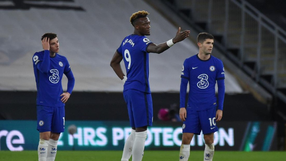 Wolverhampton vs Chelsea berakhir dengan kekalahan The Blues 1-2. (Foto: Getty Images/Pool)