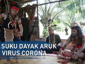 Ritual Sansam, Cara Suku Dayak Aruk Atasi Virus Corona