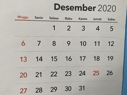 Cuti Bersama Desember 2020 Terbaru, Simak Baik-baik!