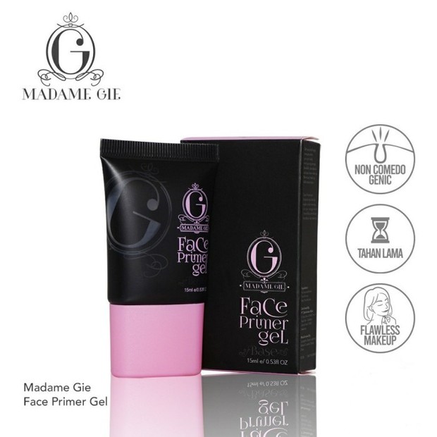 Foto: Madame Gie Face Primer Gel Base/Shopee.co.id Kemasan luar dan dalam