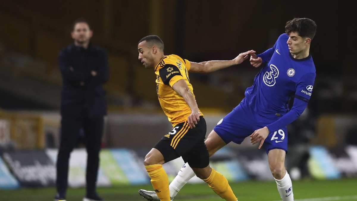 Chelsea menantang Wolverhampton Wanderers di lanjutan Liga Inggris. (Foto: AP/Michael Steele)