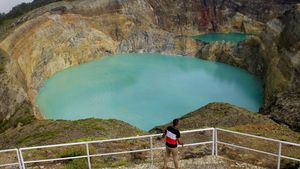 COVID-19 Bikin Kunjungan Wisatawan ke Danau Kelimutu Menurun