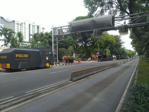 Usai Aksi 1812, Jalan Medan Merdeka Barat Kembali Dibuka