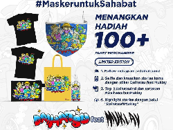 Daihatsu Feat Muklay Bagi-bagi Masker Gratis, Ini Cara Dapatkannya!