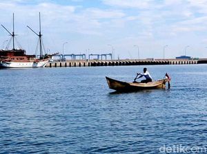 Anak Nelayan Dayung Katinting 17 Km yang Viral Lulus Jadi Cata TNI AL