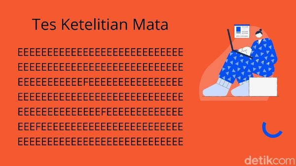 Ada Berapa Huruf yang Berbeda? Salah Jawab Tandanya Mulai Mengantuk