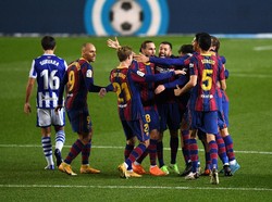 Barcelona Vs Sociedad: Blaugrana Menang 2-1