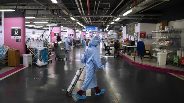 Israel Sulap Parkiran Jadi Ruang Rawat Pasien Corona