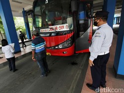 Terminal Tirtonadi Perketat Keluar-Masuk Penumpang Jelang Nataru