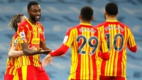 Tahu nggak ini jersey klub apa? Ini jersey ketiga West Bromwich Albion, klub Liga Inggris (Getty Images)