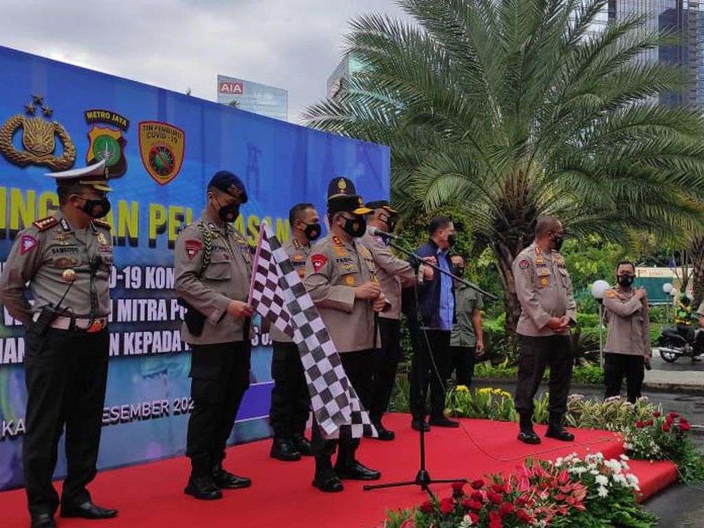 Awasi Pelanggaran Prokes, Polda Metro Gandeng Komunitas Ojol Awasi Pelanggaran Prokes, Polda Metro Gandeng Komunitas Ojol