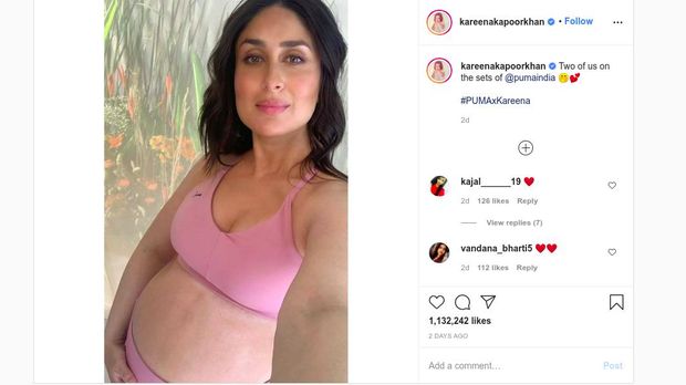 Pamer Baby Bump Kareena Kapoor Tetap Glowing Hamil Di Usia 40 Tahun