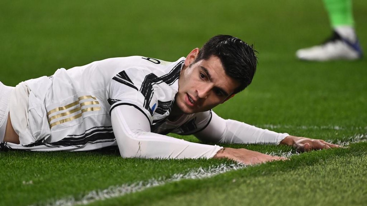 Alvaro Morata menatap Piala Eropa 2020 bersama Timnas Spanyol dengan penuh harapan. (Foto: AFP/Maco Bertorello)