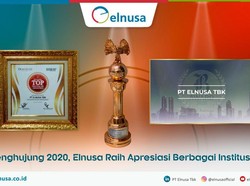 Penghujung 2020, Elnusa Sabet Tiga Penghargaan Ini