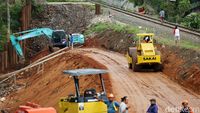 Foto: Progres Terkini Proyek Jalur Rel Ganda Bogor-Sukabumi