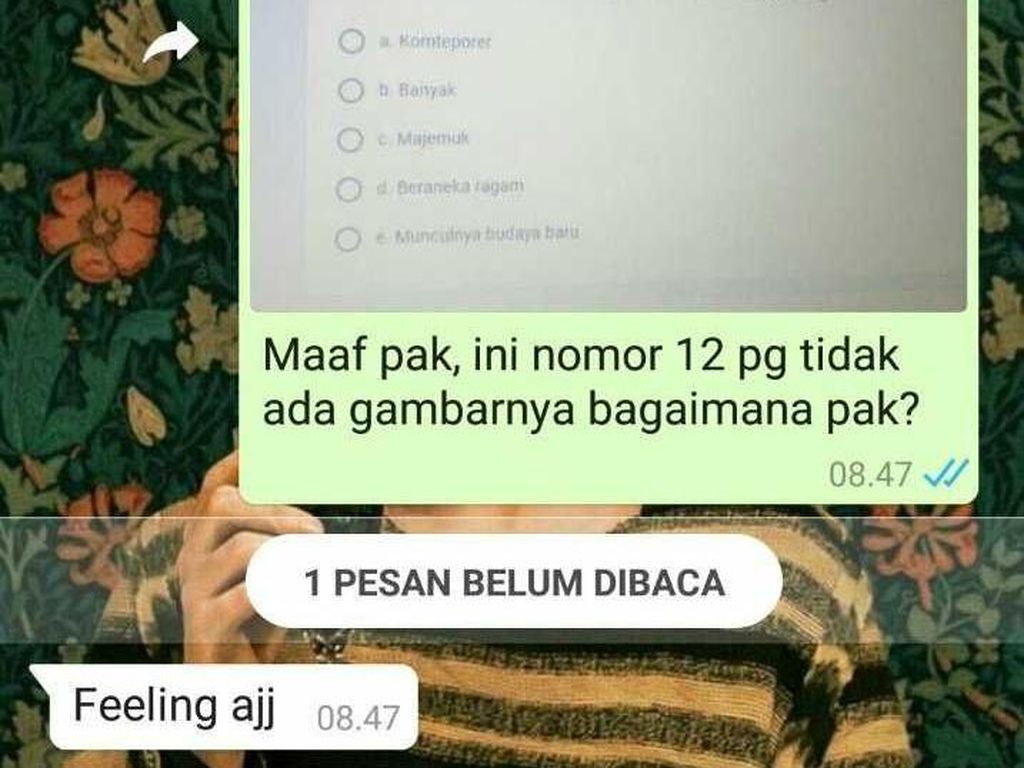 8 Soal Ujian Aneh yang Bikin Murid Melongo Kebingungan Sambil Senyum Kecil 8 Soal Ujian Aneh yang Bikin Murid Melongo Kebingungan Sambil Senyum Kecil