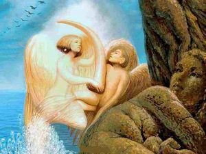 Tes Kepribadian: Wajah Wanita atau Pasangan Malaikat yang Pertama Dilihat?