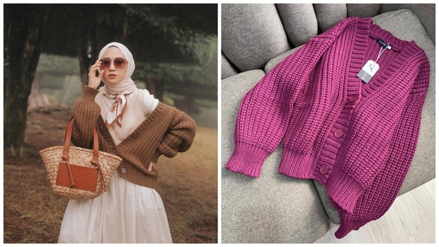 Gonegani/ Foto: Instagram.com/gonegani koleksi cardigan Gonegani