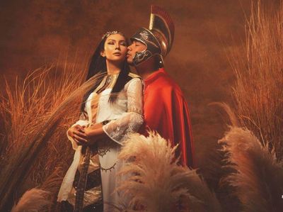 10 Potret Prewedding Vicky Prasetyo & Kalina, Gabungkan Budaya Barat & Timur