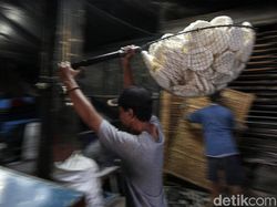 Foto : Melempemnya Bisnis Kerupuk saat Pandemi