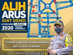 Awas Macet FPI Gelar Aksi 1812, Ini Jalur yang Harus Dihindari