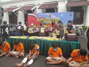 Polisi Sita 21 Kg Sabu dari Dua Tersangka di Surabaya, Satu Ditembak Mati