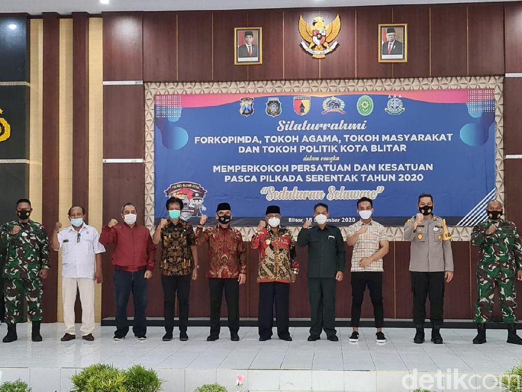 Polisi Gelar Silaturahmi Rajut Kebersamaan Usai Pilkada Kota Blitar Polisi Gelar Silaturahmi Rajut Kebersamaan Usai Pilkada Kota Blitar