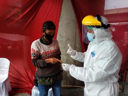 Operasi Kemanusiaan, Polres Pelabuhan Tanjung Priok Gelar Rapid Test