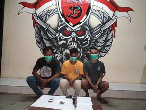 Residivis Punya Senpi Rakitan Bikin Warga Bima Resah Ditangkap Tim Puma