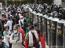 Tanpa Izin Massa 1812 Tetap Aksi, Operasi Kemanusiaan Digelar Polisi