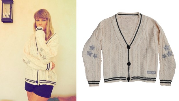 Taylor Swift/ Foto: TAS Rights Management Taylor Swift's Folklore Cardigan
