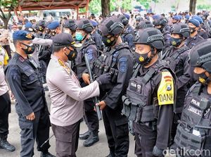 2.325 Personel Diterjunkan untuk Amankan Pilkades Serentak di Sidoarjo