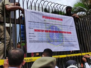 Satpol PP Segel Diskotek New Monggo Mas Jakbar Satpol PP Segel Diskotek New Monggo Mas Jakbar