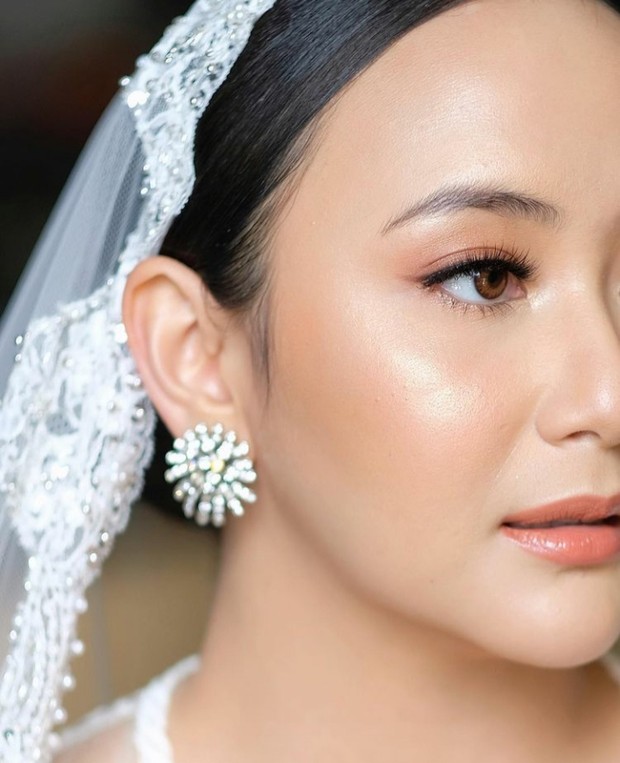 Makeup flawless Dinar Amanda di Hari Pernikahan