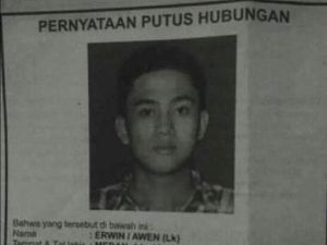 Iklan Koran Viral, Isinya Ortu Umumkan Putus Hubungan dengan Anak Durhaka Iklan Koran Viral, Isinya Ortu Umumkan Putus Hubungan dengan Anak Durhaka