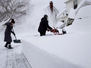 Pantai Timur AS Dihantam Badai Salju, 6 Ribu Penerbangan Dibatalkan