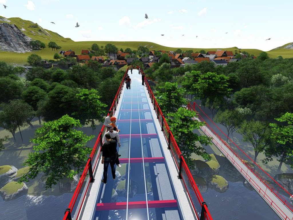 Sempat Tertunda, Jembatan Kaca Tinjomoyo Semarang Akan Dibangun 2021