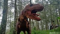 Melihat Dinosaurus di Mojosemi Forest Park