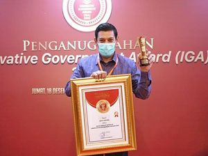 Inovatif Layani Publik, Kota Kediri Raih IGA 2020