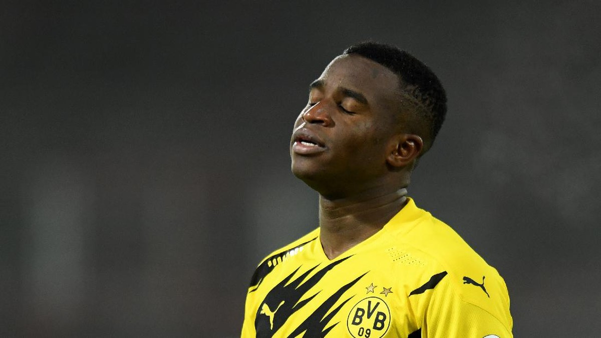 Youssoufa Moukoko, pemain muda Borussia Dortmund. (Foto: Getty Images/Pool)