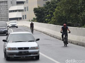 Pemprov DKI Uji Coba Road Bike di JLNT Kampung Melayu-Tanah Abang Besok Pemprov DKI Uji Coba Road Bike di JLNT Kampung Melayu-Tanah Abang Besok